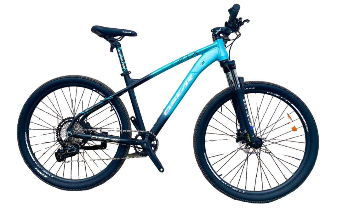 Фотография Велосипед Oskar Veva 27,5", размер М, черно-голубой